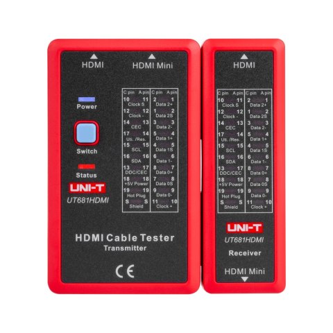 TESTER KABLI HDMI UNI-T UT681HDMI TESTER KABLI HDMI UNI-T UT681HDMI