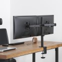 UCHWYT BIURKOWY NA 2 MONITORY LCD MACLEAN, 17-32", 2x 8KG, MC-884