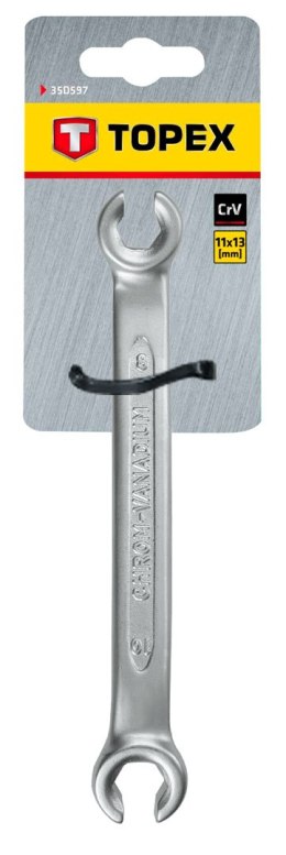 KLUCZ OCZKOWY  PÓŁOTWARTY 11 x 13 MM