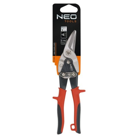 NOŻYCE DO BLACHY 250 MM, PROSTE NOŻYCE DO BLACHY 250 MM, PROSTE