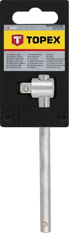 POKRĘTŁO Z KWADRATEM ZABIERAJĄCYM 1/2", 250 MM POKRĘTŁO Z KWADRATEM ZABIERAJĄCYM 1/2", 250 MM