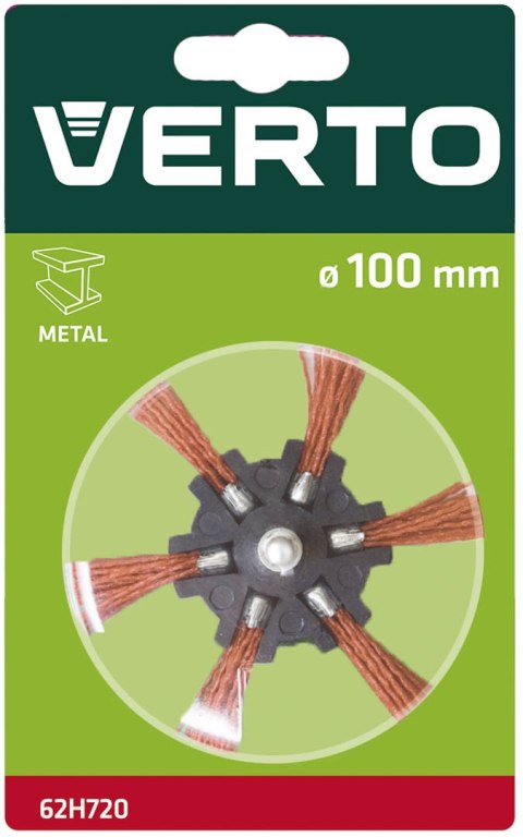 SZCZOTKA ŚCIERNA MIOTEŁKOWA Z TRZ PIENIEM 100 MM SZCZOTKA ŚCIERNA MIOTEŁKOWA Z TRZ PIENIEM 100 MM