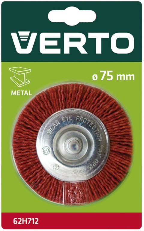 SZCZOTKA ŚCIERNA TARCZOWA Z TRZ PIENIEM 75 MM SZCZOTKA ŚCIERNA TARCZOWA Z TRZ PIENIEM 75 MM