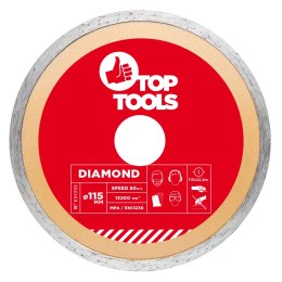 TARCZA DIAMENTOWA 115 x 22.2 MM,  PEŁNA