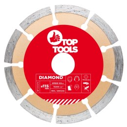 TARCZA DIAMENTOWA 115 x 22.2 MM, SEGMENTOWA