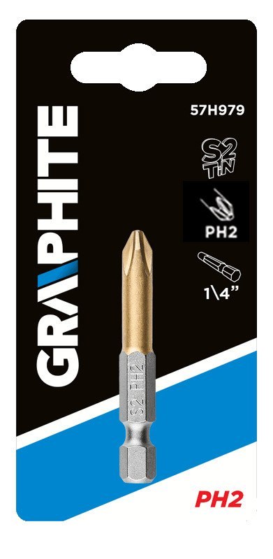 KOŃCÓWKA WKRĘTAKOWA PH2 x 50 MM KOŃCÓWKA WKRĘTAKOWA PH2 x 50 MM