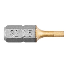 KOŃCÓWKI WKRĘTAKOWE HEX2.5 x 25 MM, 2 SZT.