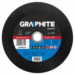 TARCZA TNĄCA DO METALU 300 x 3.0 x 32.0 MM, 41 A24-T-BF