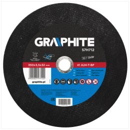 TARCZA TNĄCA DO METALU 350 x 3.5 x 32.0 MM, 41 A24-T-BF