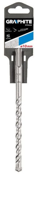 WIERTŁO DO BETONU SDS PLUS, 10 x 160 MM, S4, qUATRO