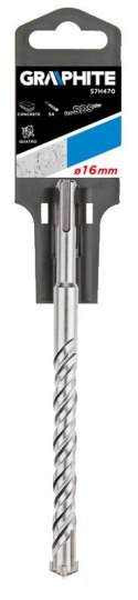 WIERTŁO DO BETONU SDS PLUS, 16 x 210 MM, S4, qUATRO