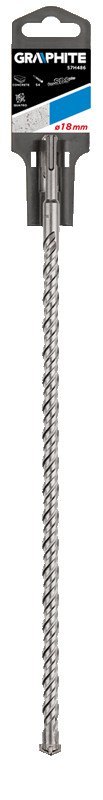 WIERTŁO DO BETONU SDS PLUS, 18 x 600 MM, S4, qUATRO WIERTŁO DO BETONU SDS PLUS, 18 x 600 MM, S4, qUATRO