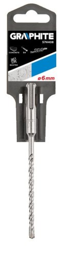 WIERTŁO DO BETONU SDS PLUS, 6 x 160 MM, S4, qUATRO WIERTŁO DO BETONU SDS PLUS, 6 x 160 MM, S4, qUATRO
