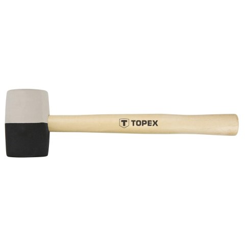 MŁOTEK GUMOWY 58 MM/450 G, CZARNO-BIAŁA GUMA MŁOTEK GUMOWY 58 MM/450 G, CZARNO-BIAŁA GUMA
