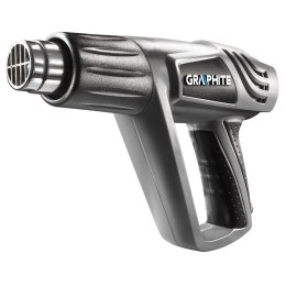O PALARKA 2000W, ZAKRES TEM PERATUR: I: 25?C, II: 80-600?C, III: 80-600?C, WALIZKA
