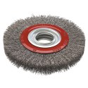 SZCZOTKA DRUCIANA TARCZOWA 125 x 20 MM, INOX