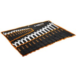 KLUCZE  PŁASKO-OCZKOWE 6-32 MM, ZESTAW 26 SZT.