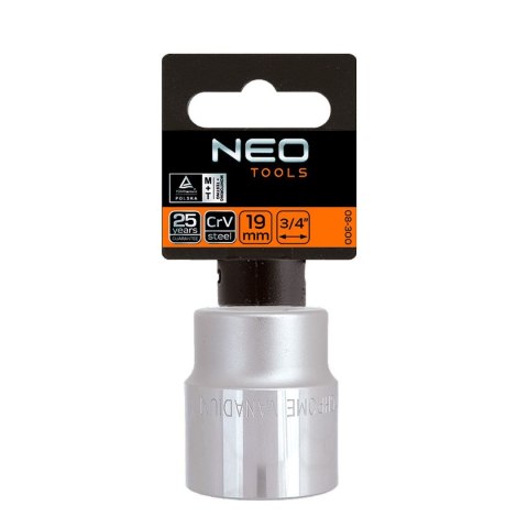 NASADKA SZEŚCIOKĄTNA 3/4", 60 MM NASADKA SZEŚCIOKĄTNA 3/4", 60 MM