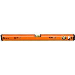 POZIOMNICA ALUMINIOWA 60 CM, 2 LIBELLE