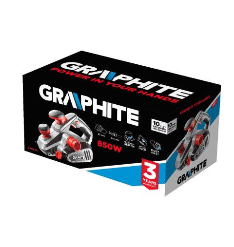 STRUG 850W, GŁĘBOKOŚĆ STRUGANIA 3 MM, SZEROKOŚĆ STRUGANIA 82 MM STRUG 850W, GŁĘBOKOŚĆ STRUGANIA 3 MM, SZEROKOŚĆ STRUGANIA 82 MM