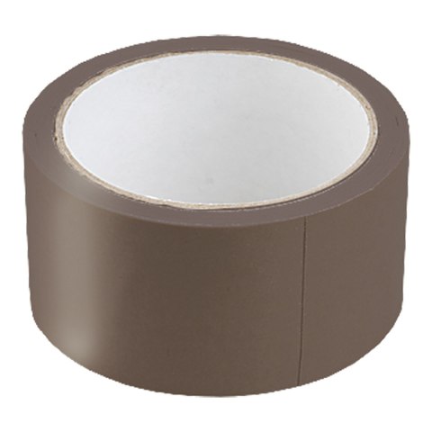 TAŚMA  PAKOWA 48 MM x 35 M, BRĄZOWA