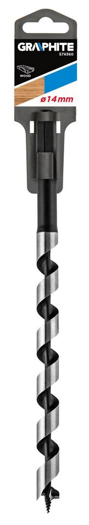 WIERTŁO DO DREWNA S PIRALNE, 14 x 250 MM WIERTŁO DO DREWNA S PIRALNE, 14 x 250 MM