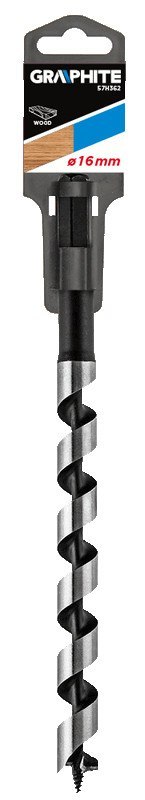 WIERTŁO DO DREWNA S PIRALNE, 16 x 250 MM