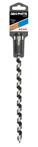 WIERTŁO DO DREWNA S PIRALNE, 6 x 250 MM