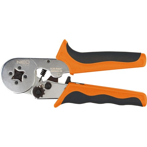 ZACISKARKA KOŃCÓWEK TULEJKOWYCH, ŚREDNICA TULEJEK: 0.25 - 6 MM2 ZACISKARKA KOŃCÓWEK TULEJKOWYCH, ŚREDNICA TULEJEK: 0.25 - 6 MM2