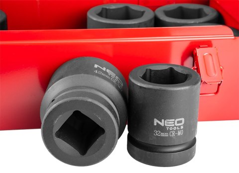 NASADKI UDAROWE 1", 27-50 MM, ZESTAW 9 SZT. NASADKI UDAROWE 1", 27-50 MM, ZESTAW 9 SZT.