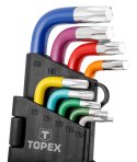 KLUCZE TORx, KOLOROWE, ZESTAW 9 SZT.
