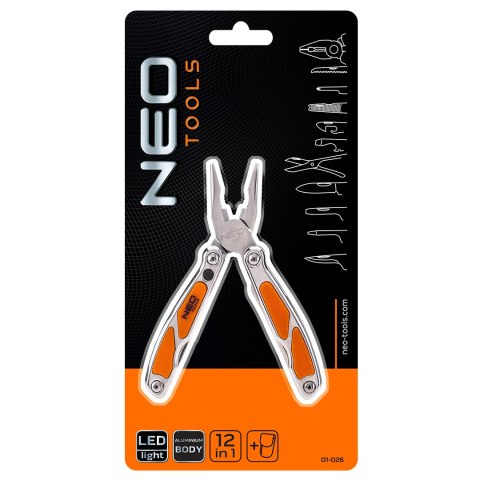 NARZĘDZIE WIELOFUNKCYJNE, Z LED, ZESTAW 12 SZT. NARZĘDZIE WIELOFUNKCYJNE, Z LED, ZESTAW 12 SZT.