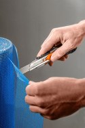 NÓŻ Z OSTRZEM ŁAMANYM 18 MM, SZYBKIE CIĘCIE I BLOKADA OSTRZA