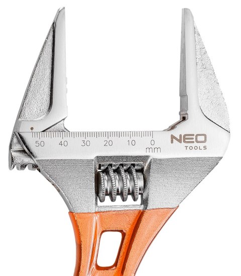 KLUCZ NASTAWNY KRÓTKI 185 MM, ZAKRES 0-53 MM KLUCZ NASTAWNY KRÓTKI 185 MM, ZAKRES 0-53 MM