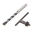 WIERTARKA UDAROWA 550W, UCHWYT KLUCZYKOWY 13 MM, OBROTY 0-3000 MIN??, WALIZKA