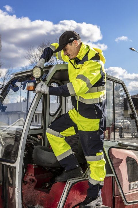 KURTKA ROBOCZA OSTRZEGAWCZA SOFTSHELL Z KA PTUREM, ŻÓŁTA, ROZMIAR M KURTKA ROBOCZA OSTRZEGAWCZA SOFTSHELL Z KA PTUREM, ŻÓŁTA, ROZMIAR M