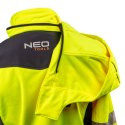 KURTKA ROBOCZA OSTRZEGAWCZA SOFTSHELL Z KA PTUREM, ŻÓŁTA, ROZMIAR M