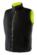 BEZRĘKAWNIK ROBOCZY, DWUSTRONNY, JEDNA STRONA ODBLASKOWA, ŻÓŁTA, ROZMIAR XXXL/60