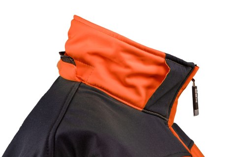 KURTKA ROBOCZA OSTRZEGAWCZA SOFTSHELL Z KA PTUREM, POMARAŃCZOWA, ROZMIAR L KURTKA ROBOCZA OSTRZEGAWCZA SOFTSHELL Z KA PTUREM, POMARAŃCZOWA, ROZMIAR L