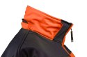 KURTKA ROBOCZA OSTRZEGAWCZA SOFTSHELL Z KA PTUREM,  POMARAŃCZOWA, ROZMIAR XL
