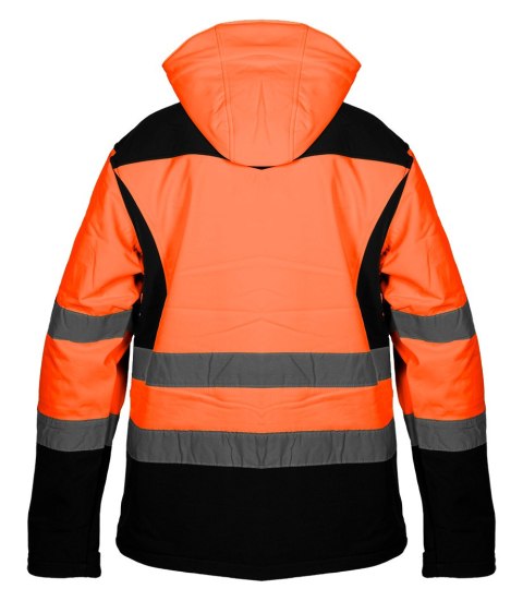 KURTKA ROBOCZA OSTRZEGAWCZA SOFTSHELL Z KA PTUREM, POMARAŃCZOWA, ROZMIAR XXL KURTKA ROBOCZA OSTRZEGAWCZA SOFTSHELL Z KA PTUREM, POMARAŃCZOWA, ROZMIAR XXL