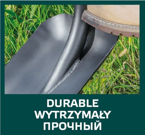 ŁO PATA, METALOWY TRZONEK, PLASTIKOWY UCHWYT ŁO PATA, METALOWY TRZONEK, PLASTIKOWY UCHWYT
