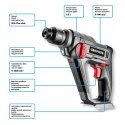 MŁOTOWIERTARKA AKUMULATOROWA SDS+ ENERGY+ 18V, LI-ION/0.8J, BEZ AKUMULATORA