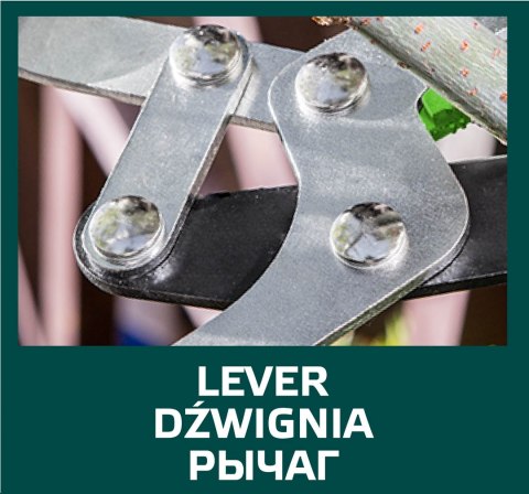 SEKATOR DO GAŁĘZI KOWADEŁKOWY 680 MM, ŚREDNICA CIĘCIA 35 MM SEKATOR DO GAŁĘZI KOWADEŁKOWY 680 MM, ŚREDNICA CIĘCIA 35 MM