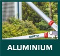 SEKATOR DO GAŁĘZI KOWADEŁKOWY 710 MM, ŚREDNICA CIĘCIA 42 MM, UCHWYTY ALUMINIOWE