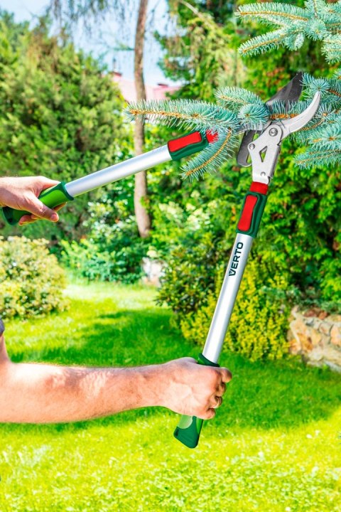 SEKATOR DO GAŁĘZI TELESKO POWY 670 MM, ŚREDNICA CIĘCIA 45 MM, UCHWYTY ALUMINIOWE SEKATOR DO GAŁĘZI TELESKO POWY 670 MM, ŚREDNICA CIĘCIA 45 MM, UCHWYTY ALUMINIOWE