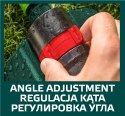 ZRASZACZ OSCYLACYJNY,  POWIERZCHNIA ZRASZANIA 15 x 19 M, 18 DYSZY ZRASZAJĄCYCH, IGŁA DO UDRAŻNIANIA DYSZ