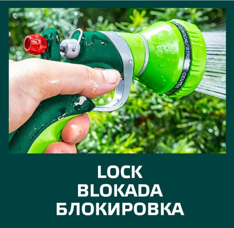 ZRASZACZ PISTOLETOWY 9-FUNKCYJNY ZRASZACZ PISTOLETOWY 9-FUNKCYJNY