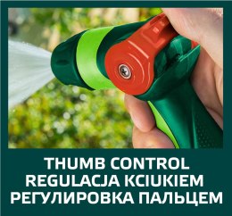 ZRASZACZ  PISTOLETOWY REGULOWANY Z  PŁYNNA REGULACJĄ STRUMIENIA