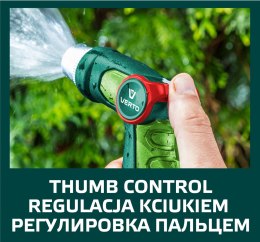 ZRASZACZ  PISTOLETOWY REGULOWANY Z  PŁYNNA REGULACJĄ STRUMIENIA